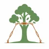Tree with roots icon